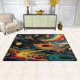 thumbnail image 3 of Non-Slip Area Rug 60"x39" Indoor Washable Floor Mats Carpet Printed for Living Room, Bedroom, Home Decor Swirling Galaxy, 3 of 7