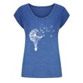 thumbnail image 3 of Birdeem T-Shirts à Col en V pour Femmes Mode Confortable Blouses Féminines Hauts, 3 of 7