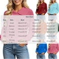 thumbnail image 3 of Vynhevius Women Sweater Solid Asymmetric Lapel Long Sleeve Casual Loose Knit Pullover Top, 3 of 5