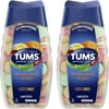 2 Pack Tums Antacid/Calcium Ultra Strength 1000 Assorted Fruit, 160 Tablets Each