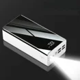 thumbnail image 5 of Misty 80000mAh Power Bank Fast Charging 22.5W USB C External Battery Pack With Flashlight White, 5 of 5