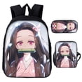 thumbnail image 1 of Los Niños De Anime Mochila Demon Slayer Schoolbag Nuevo Estilo Cuchilla + Funda De Lápiz + Bolso De Crossbody Conjunto De Tres Piezas Creativo Poliéster Moda De Cocina Puerta Nezuko Bolsa Escolar Tanj, 1 of 3
