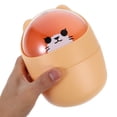 thumbnail image 4 of SHISUYAN 1 Pc Mini Garbage Storage Bucket Trash Can with Shake Lid Small Waste Bin, 4 of 9