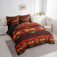 thumbnail image 3 of Feelyou Tribal Aztec Women Bedding Comforter Set 7pcs, Western Bohemian Queen Bedding Sets, 3 of 8
