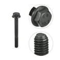 thumbnail image 4 of M6x55mm Hexagonal Brida Pernos, 5uds 10.9 Grado Carbono Acero Hexagonal Cabeza Tornillos, 4 of 5