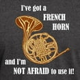 thumbnail image 3 of CafePress - I've Got A French Horn Dark T Shirt - Men's Classic Graphic Cotton T-Shirt, 3 of 4