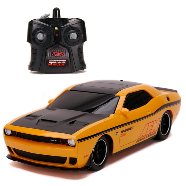 Jada Toys Big Time Muscle 116 Scale RC, 2015 Dodge Challenger SRT