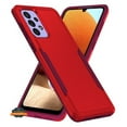 thumbnail image 2 of For Samsung Galaxy A13 5G Hybrid Bumper Rugged Dual Layer Heavy-Duty Military-Grade Rubber TPU Defender Protective Phone Case Cover by Xpression [Red], 2 of 9