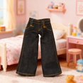thumbnail image 3 of Womens Jeans Straight Leg Vintage Lowrise Jeans Babydoll, 3 of 10