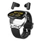 thumbnail image 1 of Cateissary Reloj inteligente con auriculares Carga magnética Comodidad indolora Reducción de ruido bidireccional Sonido del reloj inteligente Relojes inteligentes plata, 1 of 6