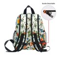 thumbnail image 5 of FORMRS School Backpack with Front Zippered Pocket 12" Student Travel Daypack, Light Green Floral Pattern, 5 of 6