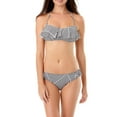thumbnail image 4 of Juniors' Cross Roads Flounce Scoop Bikini Bottom, 4 of 6