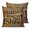 Dark Brown Black, variant on Waterproof Outdoor Throw Pillows with Inserts 18"x18", Eucalyptus Leaves Soft Decorative Pillowcases for Couch Bedroom, Navy Blue Summer Botanical Weeping Pillow Covers for Sofa Living Room