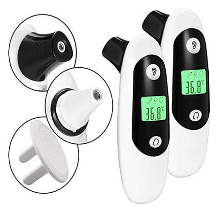 Baby Thermometer for fever Accurate and Fast Reading with Forehead and Ear Function Digital Medical Infrared Temporal Thermometer Best for infant Kids Adult Pack of (Be Fast Be Accurate Be The Best)