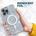 thumbnail image 5 of Case-Mate Twinkle MagSafe Compatible Case for Apple iPhone 13 Pro - Stardust, 5 of 8