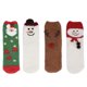 thumbnail image 1 of 4 PCS Calcetines esponjosos Calcetines de Navidad acogedores Calcetines de equipo gruesos transpirables de dibujos animados lindos Calcetines de mujer Calcetines Adepaton HFP-0585, 1 of 8