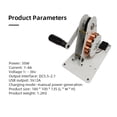 thumbnail image 4 of Hand Crank Generator 12V USB Mobile Phone Charging Multifunction Emergency Survival Hand Crank Charge Generator 50W, 4 of 6