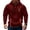 02 Wine, variant on zfwon Hoodies for Men Plus Size 1/4 Zip Sweatshirts Long Sleeve Jumpers Fashion Hoodies Tracksuit with Pocket Drawstring Casual Work Pullover Outdoor Sports Fleece Tops