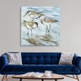 thumbnail image 3 of Great Big Canvas "Sandpipers"  by Susan Winget Light Gray Dark Gray   Wrapped Canvas Print Wall Artwork, 3 of 7