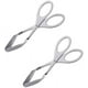 thumbnail image 1 of Pinzas para pan, pinzas de acero inoxidable para cocina, pinzas para barbacoa, para pasta, carne, aperitivos, repostería, filetes, herramientas para cocinar (2 piezas, plateadas), 1 of 4