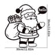 thumbnail image 3 of Pegatinas navideñas negras para ventanas, 30 x 30 cm | Calcomanías navideñas electrostáticas reutilizables para puertas y ventanas de vidrio | Decoraciones navideñas fáciles de despegar y aplicar,, 3 of 6