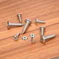thumbnail image 5 of Uxcell M5x35mm Flat Head Phillips Drive Self Tapping Screws, 304 Stainless Steel Cross Drive Fastener Screws, Silver, Pack of 100, 5 of 7