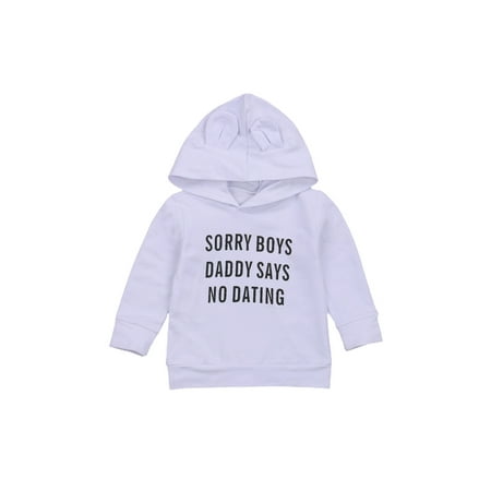

One opening 2021 Kids Long Sleeve Letter Print Pullover Sweatshirt