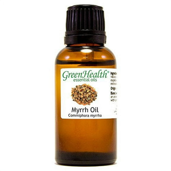 1oz Myrrh Essential Oil (100% Pure & Uncut) - Greenhealth