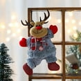 thumbnail image 1 of Christmas Decorations Old Man Snowman Deer Bear Figure Pendant Decoration Window Door Hanging Layout Props, 1 of 4