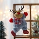 thumbnail image 1 of Navidad decoración Snowman Cerdito Oso Figura Collar Puerta Ventana Adornos Colgar Dispositivo, Old Man Snowman Deer Bear Figure Pendant Decoration Window Door Hanging Layout Props, Estilo, 1 of 7