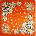 thumbnail image 5 of CAILDANL Silk Like Head Scarf for Women Satin Printed Bandana for Hair Wrapping Fashion Accessory 35 Inch Square Hair Scarf, 5 of 6