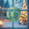 thumbnail image 4 of Colgante de adorno navideño de acrílico | Decoración navideña irrompible para el hogar, el árbol, el coche y la mochila | Figuras festivas de copos de nieve y renos, 4 of 4