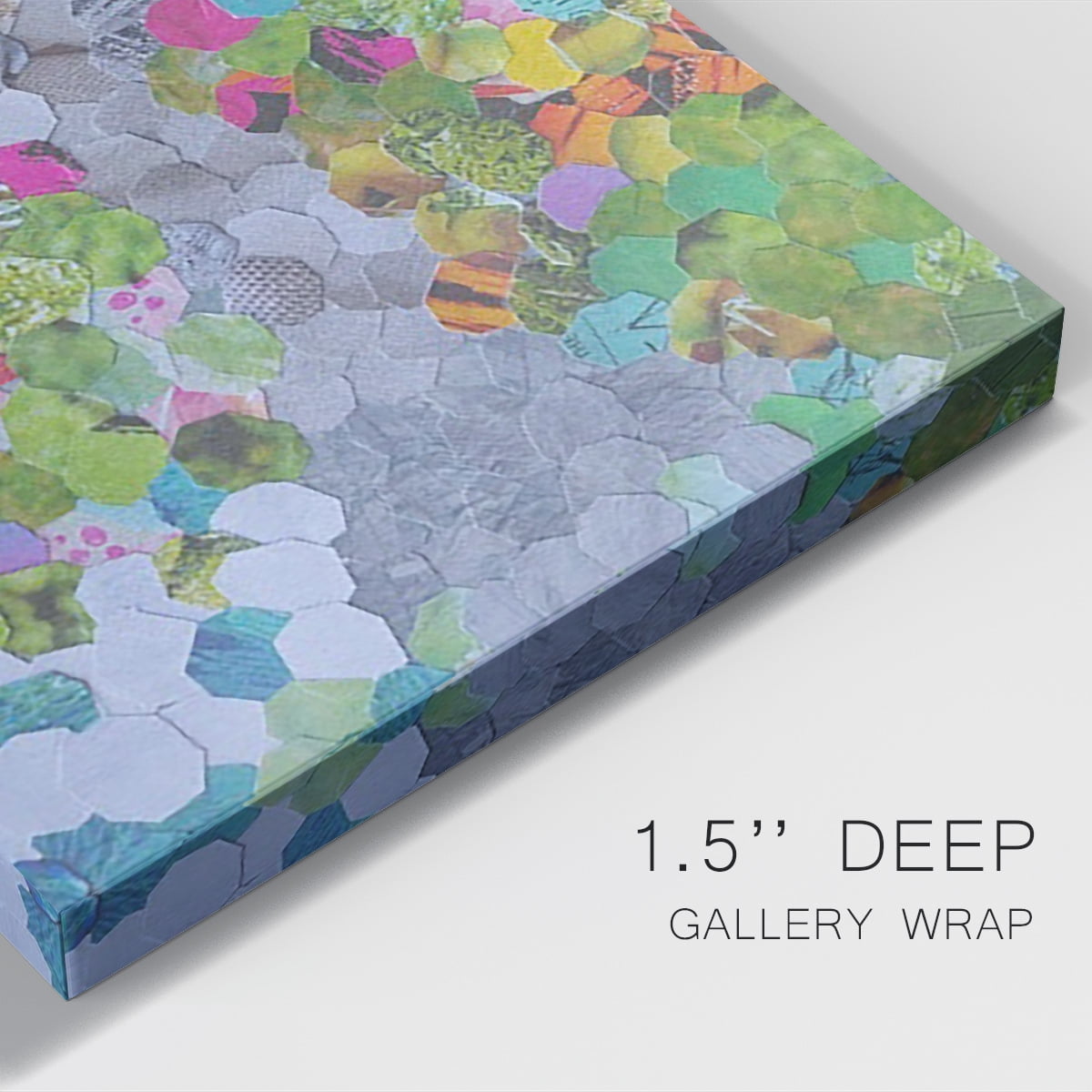 Magenta Garden Premium Gallery Wrapped Canvas - Ready to Hang