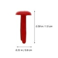 thumbnail image 2 of WHAMVOX 200Pcs Iron Red Fasteners for Mini Brads DIY Craft Projects, 2 of 6