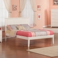 thumbnail image 1 of Madison Full Solid Wood Platform Bed in White, 1 of 5