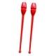 thumbnail image 3 of 2 Piezas Clubes de Gimnasia Rítmica Bastones Insertables para Danza Palos de Práctica Accesorios para Coreografías Material Pp de Alta Resistencia Fác rojo, 3 of 8