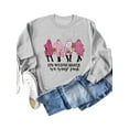 thumbnail image 3 of Anbech Funny Sweatshirt for Women Graphic Shirt Graphic Long Sleeve Pullover Halloween Ladies Top, 3 of 3
