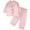 Light Pink, variant on Toddler Girl Pajamas Toddler Baby Girl Satin Pajamas Set Fuzzy Trim Button Down Sleep Shirt Top Pants Bottoms Sleepwear Loungewear Set Pink Size,2-3 Years