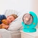 thumbnail image 3 of Mini Ventilador VIMI Con Forma De Luna Con Estrellas Portátil Recargable Verde, 3 of 3