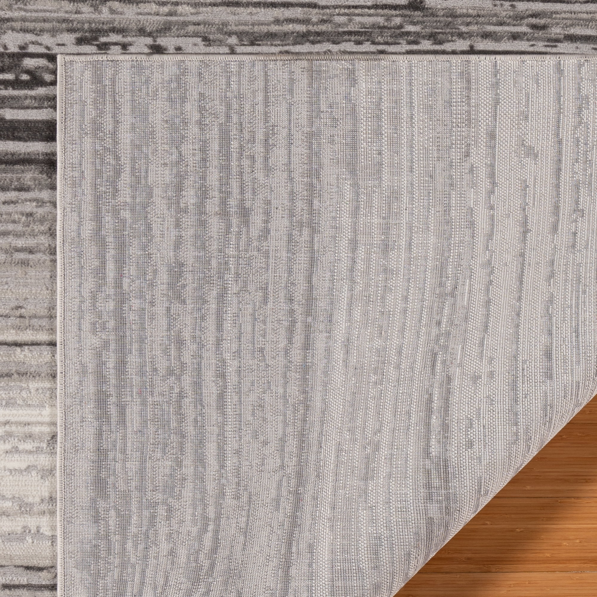 Gertmenian Bloom Osian Modern Ombre Gray Area Rug, 9x13