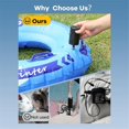 thumbnail image 5 of Mini Electric Air Pump For Inflatables Portable Air Mattress Pump Rechargeable Air Pump For Pool Fl, 5 of 5