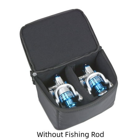 S/M/L/XL spinning fishing bag case cover fishing reel bag shockproof waterproof fishing tackle storage case for 1-2 fishing reel