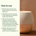 thumbnail image 2 of Plant Therapy Home Drift Linen Diffuser, Stylish Linen Cover Adds a Soft, Natural Touch to Any Space, Intermittent & Continuous Mist, Color-Changing Light Feature, 320 Square Feet Coverage, 2 of 8