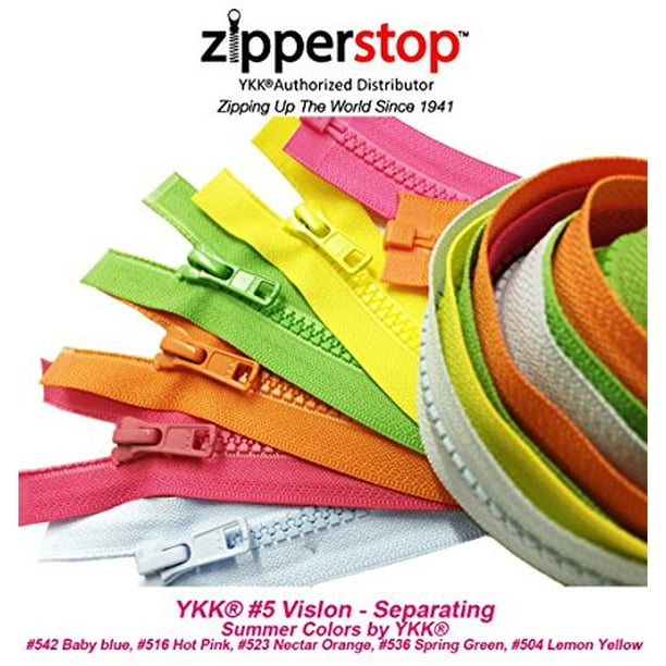 ZipperStop Wholesale YKK Fashion Trends Zippers 36 Inch Sport YKK 5 Vislon Jacket Zipper (5