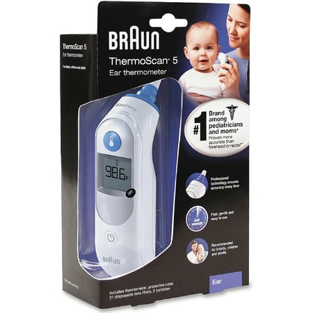 Braun ThermoScan 5 Ear Thermometer 1 ea (Braun Thermoscan 5 Irt4520 Ear Thermometer Best Price)