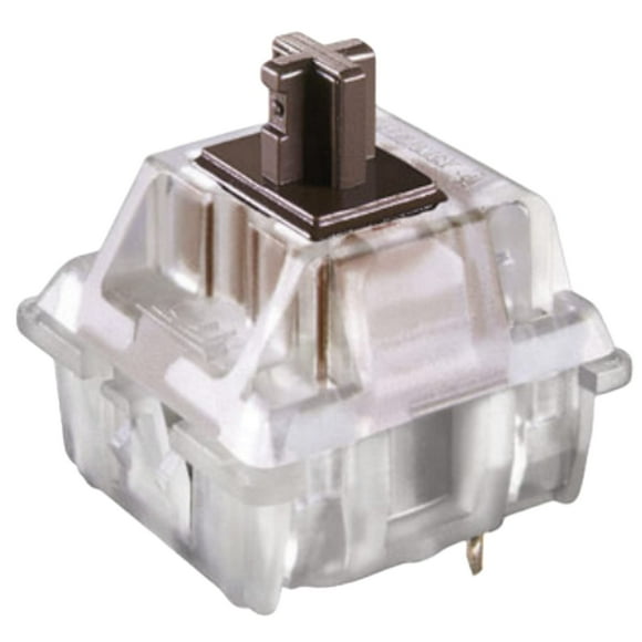 Ranked Cherry MX Key Switches for Mechanical Gaming Keyboards | Plate Mounted | MX1AG1NA (Cherry RGB Brown, 65 Pcs)