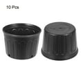 thumbnail image 3 of Unique Bargains 8.5'' Plastic Plant Nursery Pots Flower Starting Container, Black 10 Pack, 3 of 7