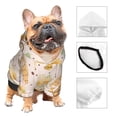 thumbnail image 3 of Balery Cute Bee Gnome Sudadera con Capucha para Perros Pequeños – Ropa para Mascotas, Disfraz para Perros y Gatos, Ideal para Fiestas y Cosplay-XX-Large, 3 of 7