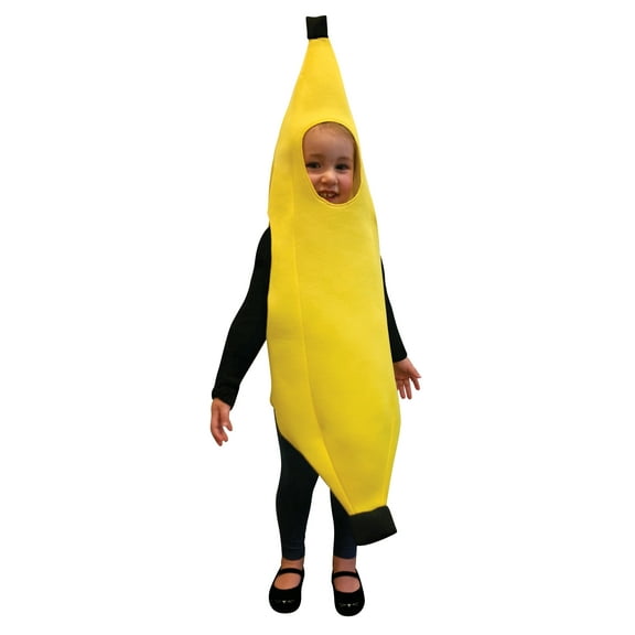 Rasta Imposta Ultimate Banana Yellow Fruit Dress up Halloween Costume, Boy or Girl Child Size 3-4