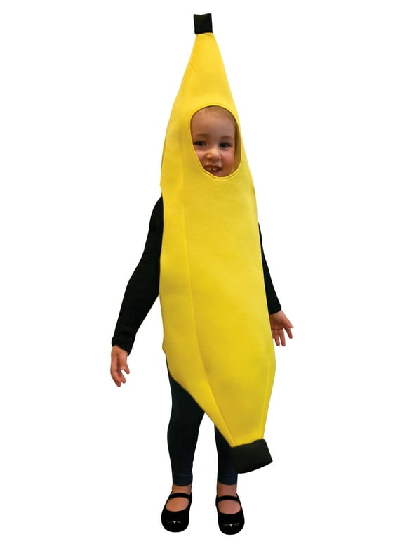 Rasta Imposta Ultimate Banana Yellow Fruit Dress up Halloween Costume, Boy or Girl Child Size 3-4